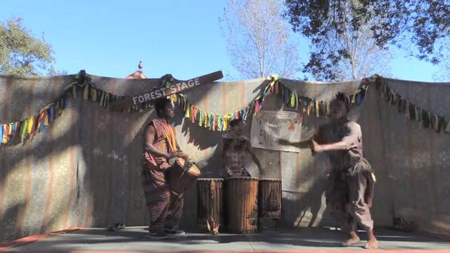 Djembe Fusion at Escondido Renaissance Faire - First Show 11/8/15 смотреть онлайн