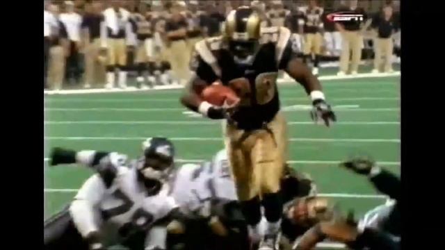 Marshall Faulk Scores 4 Touchdowns Vs Seattle 2002 смотреть онлайн