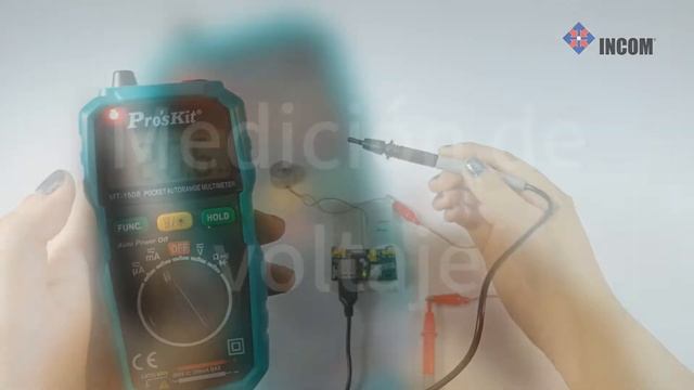 Multímetro digital de bolsillo marca Pro'sKit | Tutorial de uso смотреть онлайн
