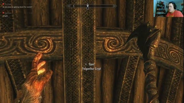 Skyrim on the Switch gameplay 11 Clear a Tomb before Winterhold College смотреть онлайн