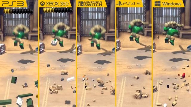 Lego Marvel Super Heroes (2013) DS vs 3DS vs Ps Vita vs PS3 vs XBOX 360 vs Switch vs PS4 Pro vs PC смотреть онлайн