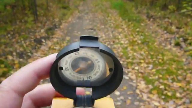 Ориентирование в лесу. Определение азимута смотреть онлайн