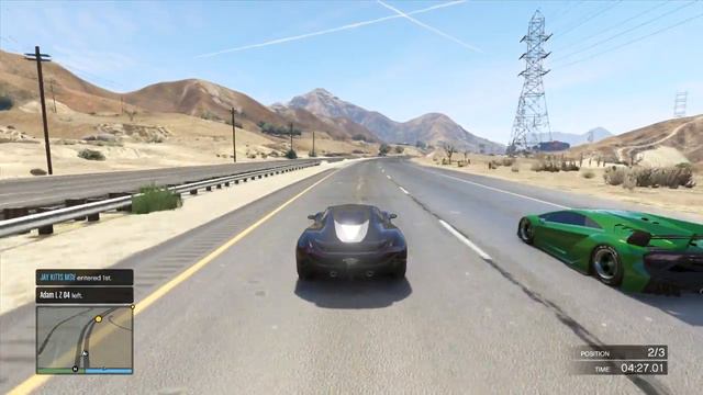 GTA 5 ONLINE: MSVZ ZOO Race-Bong Haul - An Actual Clean Race смотреть онлайн