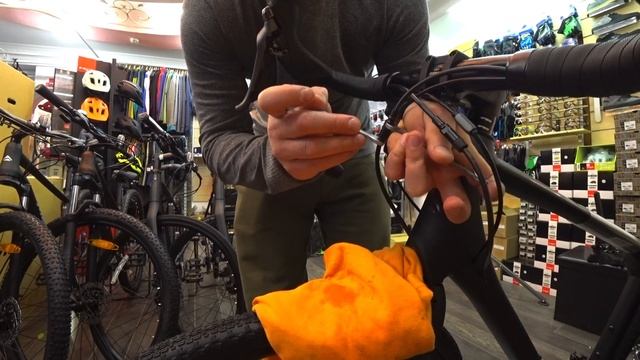 Подключение гидравлического дискового тормоза SHIMANO GRX смотреть онлайн