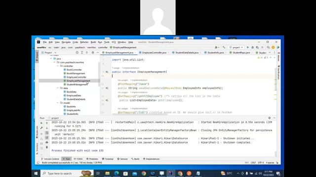 Java CRUD Operations - Post Mapping || Springboot Post Mapping || Postman tool API testing смотреть онлайн