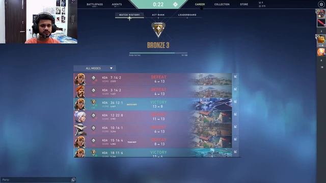 Fun Grind | Valorant then Fall Guys | live with Ayush Plays смотреть онлайн