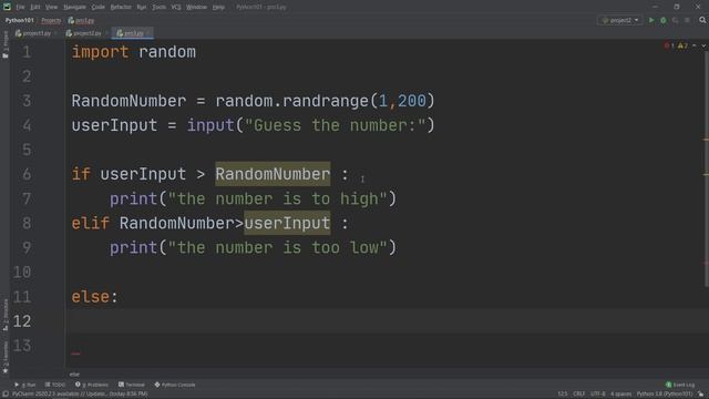 #3 Python Number Guessing Game Bangla Project смотреть онлайн