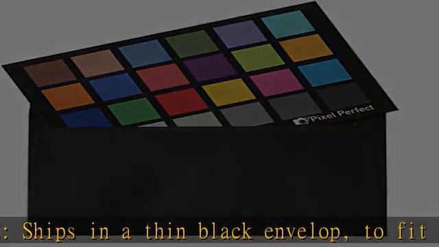 Pixel Perfect Camera Color Correction Card – (Set of 2) - 4" x 6" for Photo and Video - Reference T смотреть онлайн