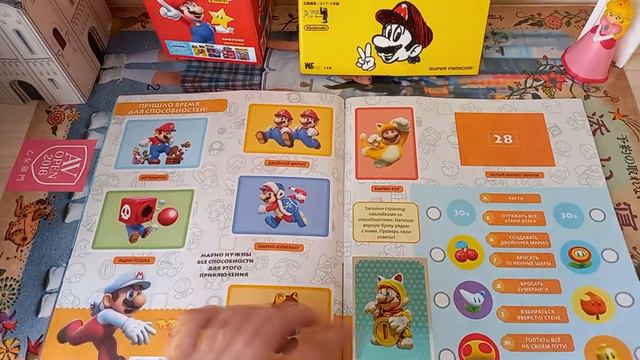 мини-обзор на альбом для наклеек PANINI Super Mario: Play Time смотреть онлайн