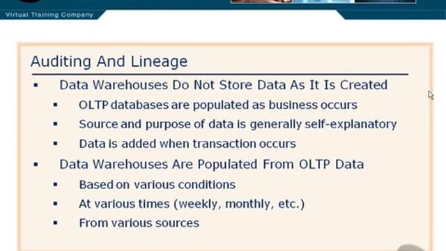 Implementing a Data Warehouse with SQL Server 26 Auditing and Lineage YouTube смотреть онлайн
