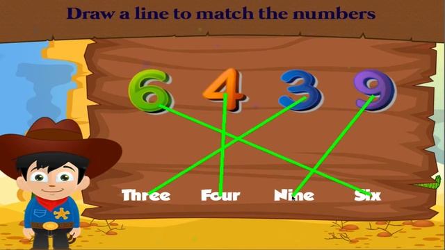 Cowboy Kindergarten Games for Kids смотреть онлайн