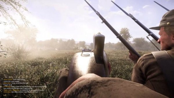 War of Rights - Under artillery fire.