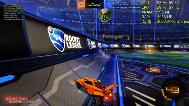 GTX 1060 | Rocket League - 1080p - ULTRA & LOW Settings смотреть онлайн