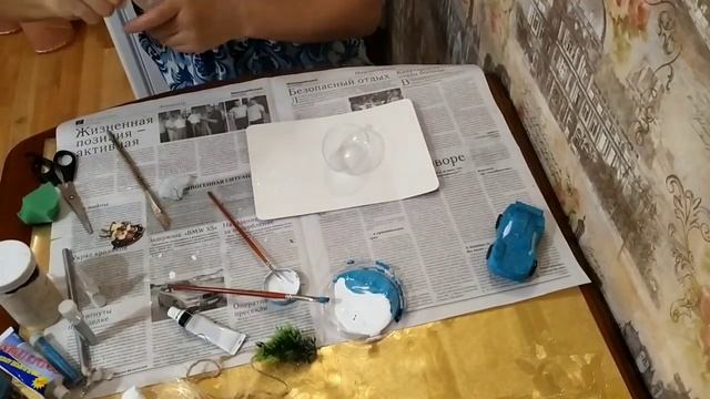 Новогодние игрушки своими руками /ручнаяработа/ handmade/ декор/переделки/ поделки/новогоднийдекор смотреть онлайн