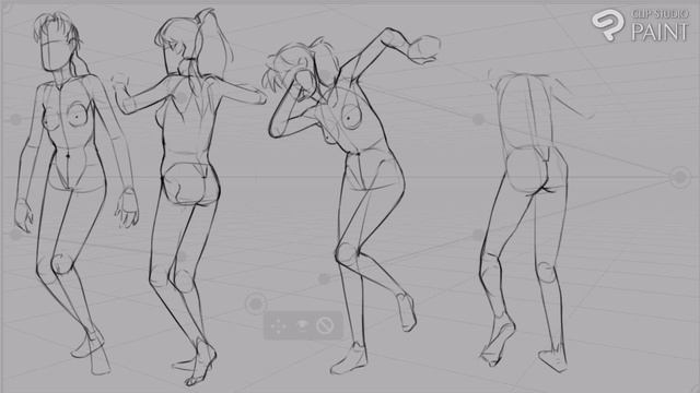 HOW TO SKETCH POSES. PRACTICE FOR ANIMATION - 003 #sketching #figuredrawing #2danimation смотреть онлайн