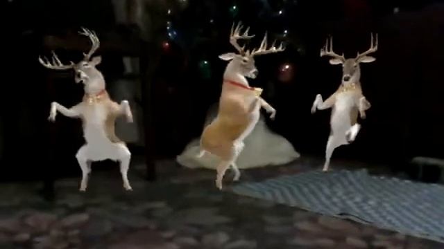 Олени встретили новый год прямо в доме смотреть онлайн