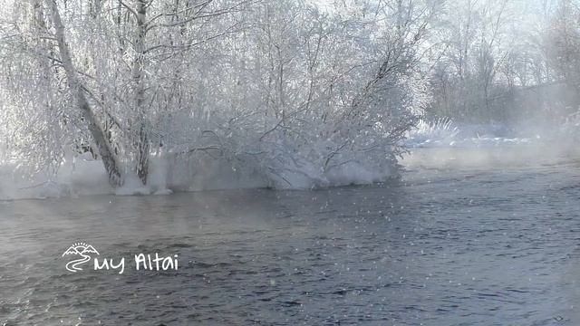 Алтай. Незамерзающая река Кокша смотреть онлайн