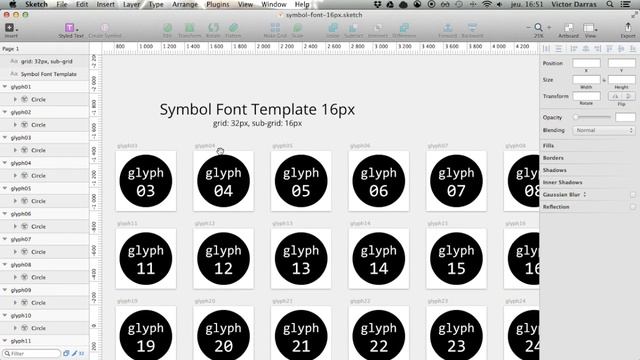 Créer sa propre font avec sketch смотреть онлайн