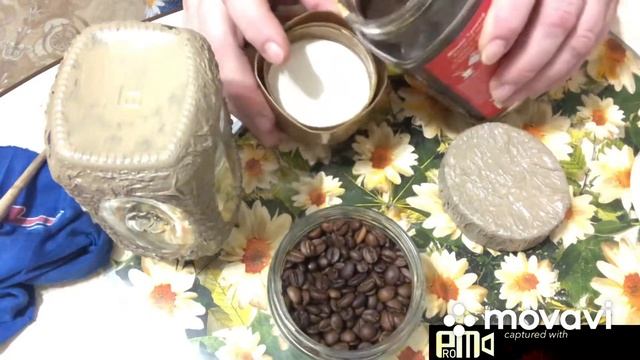 Идея от меня красиво оформить банку под кофе. смотреть онлайн