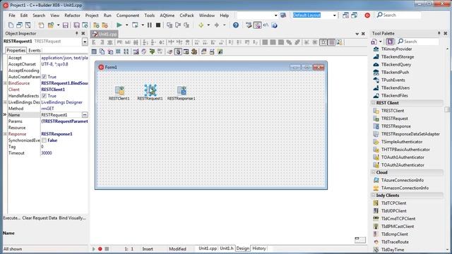 C++ Builder - Web Services (REST Client) смотреть онлайн