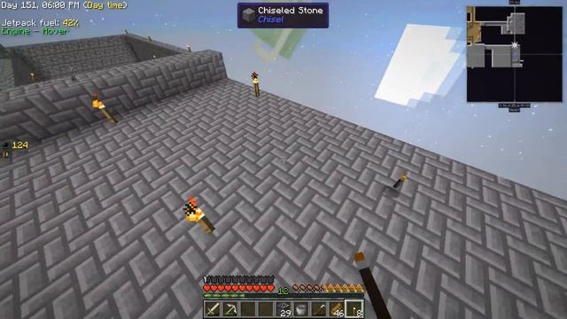 Immersive Engineering Water Wheel - Minecraft Skyfactory 3 - Ep 21 [Let's Play Sky Factory 3] смотреть онлайн