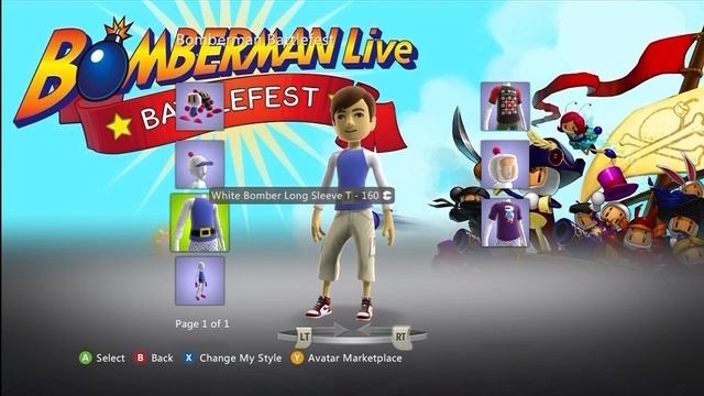 Bomberman Live Battlefest Avatar Markplace Items смотреть онлайн
