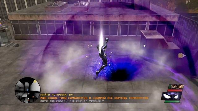 Прохождение Spider-Man: Web of Shadows [Часть 14] Электро-Симбионт смотреть онлайн