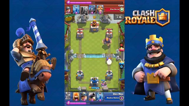 Clash Royale - Three Musketeer/Miner Deck смотреть онлайн