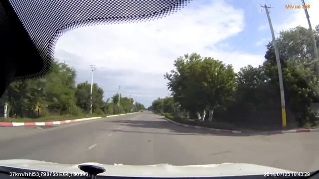 Центр села Боровское, Кустанайская область, Казахстан смотреть онлайн