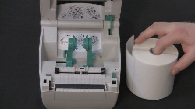 Zebra TLP Desktop Printer - Label Loading смотреть онлайн