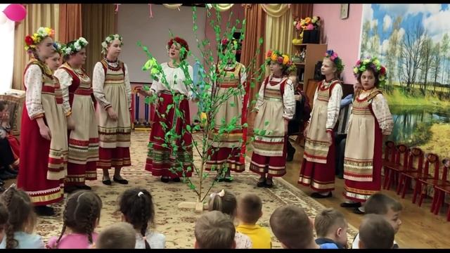 Выступление детского фольклорного ансамбля «Любавушка» смотреть онлайн