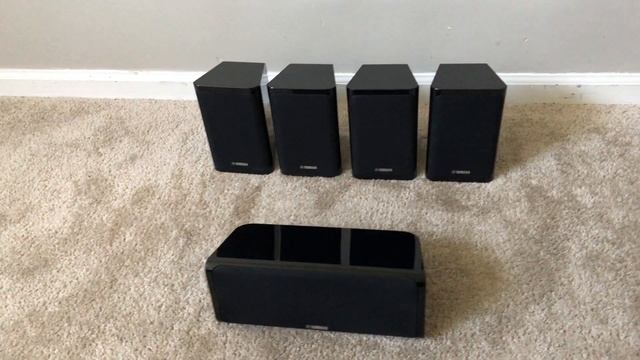 Yamaha NS-P40 - NS-B40 and NS-C40 Home Theater Surround Speakers смотреть онлайн