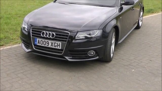 audi a4 2L TDI S-line 2009 Saloon REVIEW Test смотреть онлайн