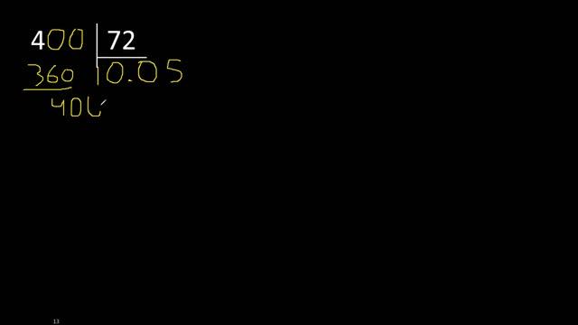 Dividir 4 entre 72 , division inexacta con resultado decimal . Como se dividen 2 numeros смотреть онлайн