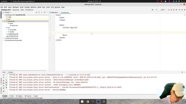 Java - WebApp #2 - Construindo a Interface Web com SparkJava смотреть онлайн