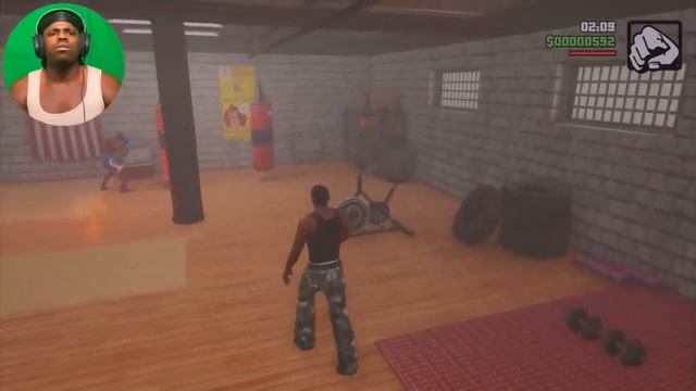 CJ GETTING SWOLE - GTA San Andreas Definitive Edition - Part 2 смотреть онлайн