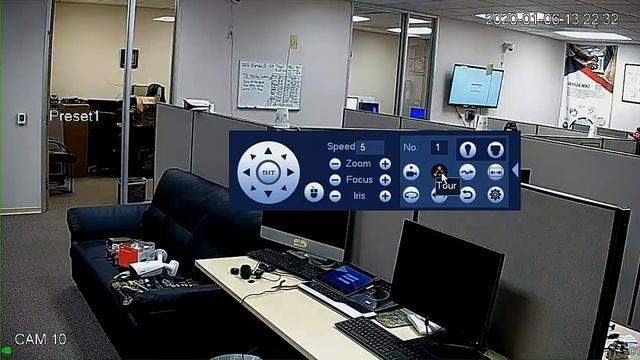 Old SystemUI PTZ Tour Setup