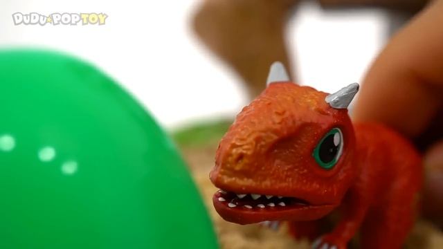 Save the dinotrux! Transformers Rescue Bots giant dinosaur Optimus Primal, Heatwave! #DuDuPopTOY смотреть онлайн
