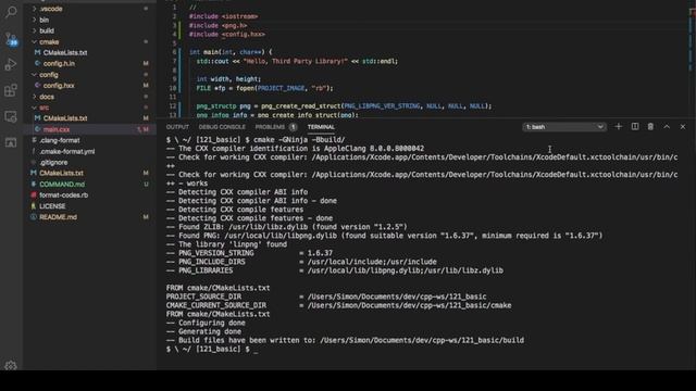 Hello, Third Party Library! Using Third Party Library For C++ Sources "basic_121" смотреть онлайн