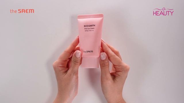 Крем солнцезащитный для лица для чувствительной кожи The Saem Eco Earth Pink Sun Cream SPF50+ PA+++ смотреть онлайн