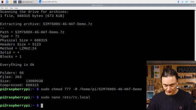 Waveshare SIM7600G-H 4G HAT for Raspberry Pi - Unlock Mobile Connectivity and GPS! смотреть онлайн