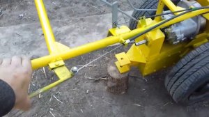 Самодельный мотоблок