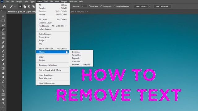 How To Remove Text From An Image In Photoshop 2023 - 60 Sec Tutorial смотреть онлайн