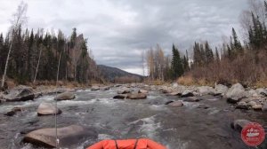 Бельсу. На лодке по ручьям и камням. Водометные лодки Солар. Рыбалка на хариуса.