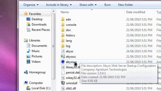 Simple and easy web server Abyss Web Server смотреть онлайн