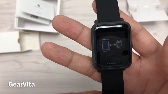 Xiaomi Huami Amazfit Bip Smartwatch International Version Unboxing by GearVita.com смотреть онлайн
