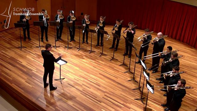 Key Poulan's "Vigilante" - Schwob Trombone Ensemble смотреть онлайн