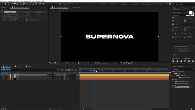 After Effects Tutorial - Glitch Text Animation in After Effects смотреть онлайн