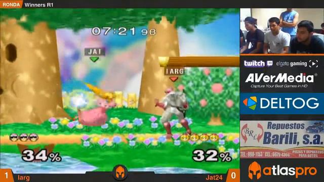 Rumble 2.5 - R1 - Iarg (C. Falcon) vs vs Jat24 (Peach) - SSBM смотреть онлайн