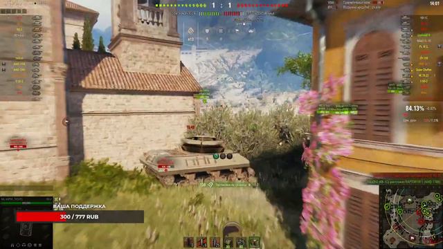 Вечерний рандом под музыку Катаем, общаемся в World of Tanks смотреть онлайн
